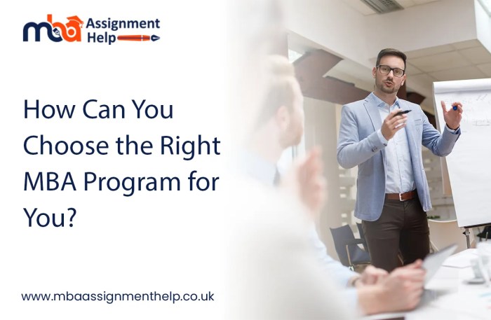 How To Choose The Right MBA Program